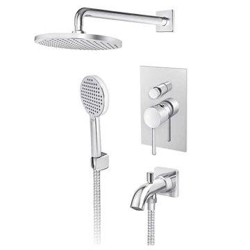 Uzidna baterija ZERRO JZ31701 sa uzidnim i ručnim tušem